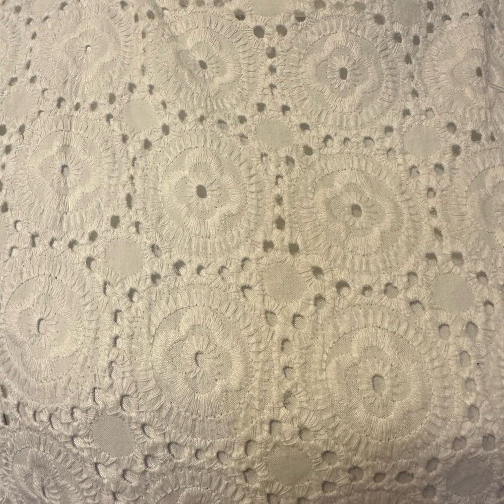 Kensie white Eyelet Midi Dress - Picture 6 of 7